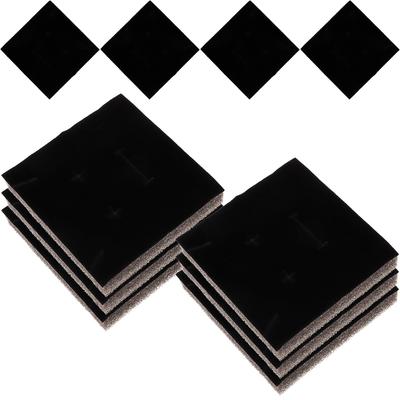 20 Pièces Inserts Boîte à Bijoux Éponge Organiseur Plateaux pour Bagues Rangement Bacs d'Exposition Accessoires pour la Maison Inserts Coussinets Contenants Plateaux Rangement