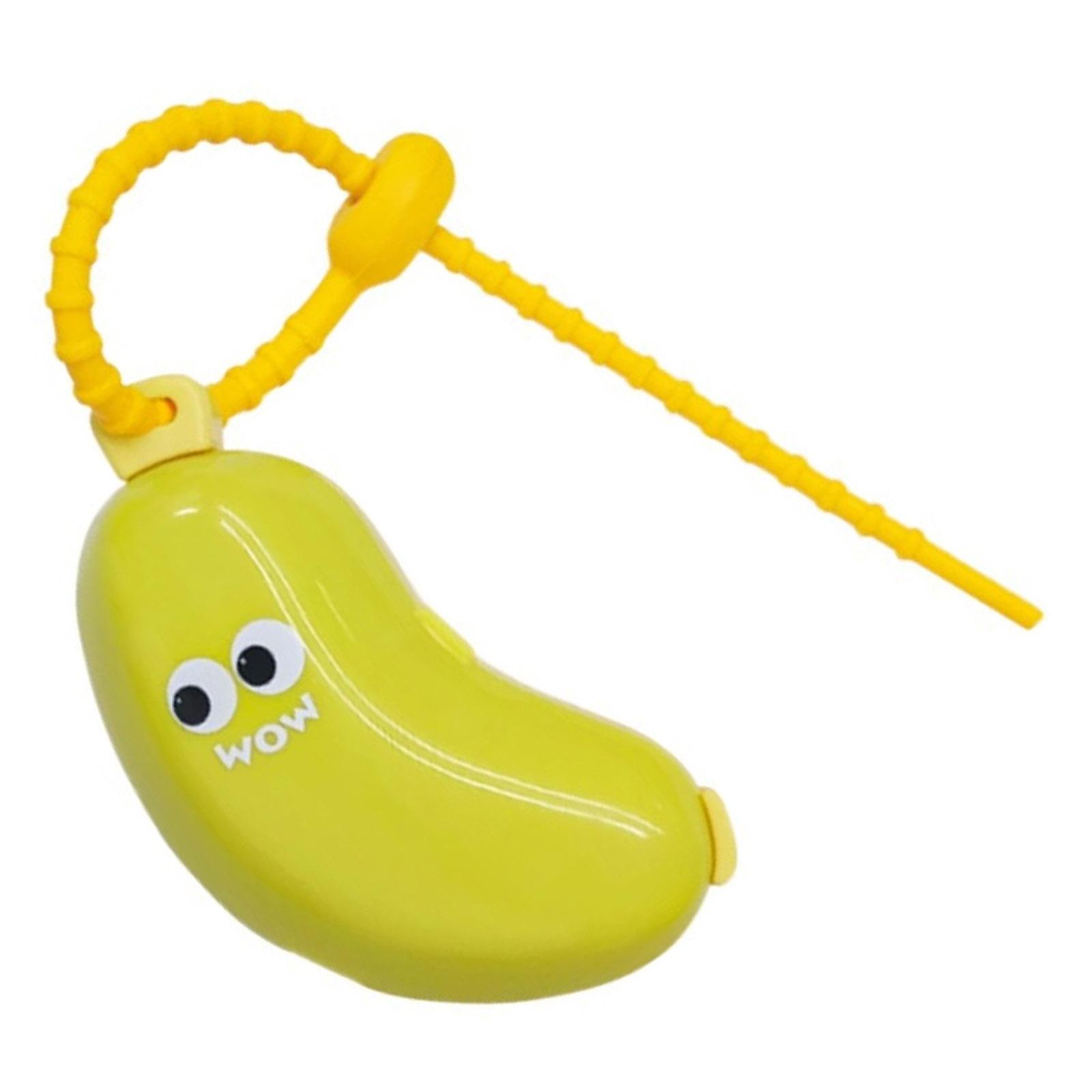 

Милый чехол-протектор для головки зубной щетки в форме банана, портативные пыленепроницаемые держатели для путешествий, хранения в ванной, пластиковый кейс зелёный