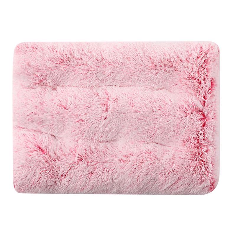 Kapa Bear Gradient Pink Plush Winter Pet Mat