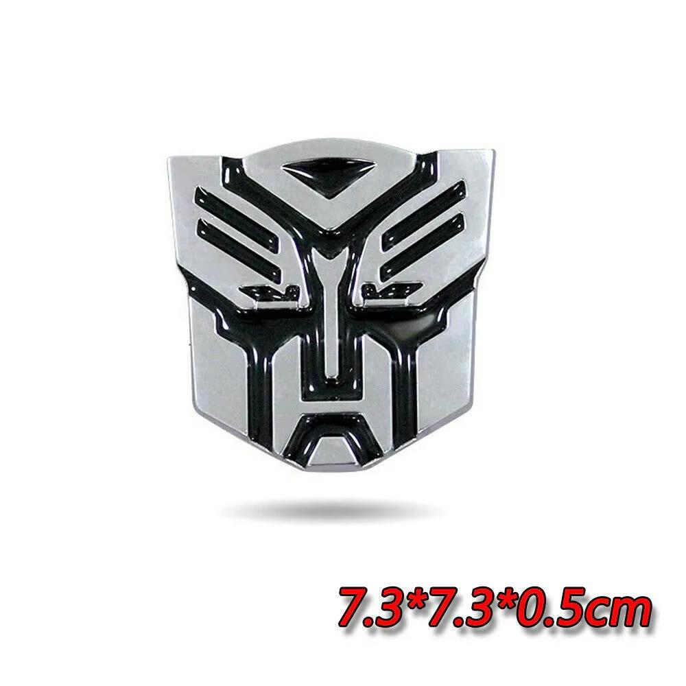 3D Car Stickers Transformer Badge Decepticon Emblem Tail Decal Cool Autobots Logo Car Styling Motorcycle Car Accessories