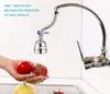 Three-speed Adjustable Booster Nozzle 360-degree Universal Faucet Splash-proof Nozzle for Kitchen Bathroom Faucet Sprayer