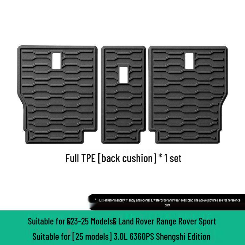 Eco-Friendly TPE Car Floor and Trunk Mats for 2023-2025 Land Rover Range Rover