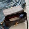 Pure Color Small Square Bag Women's Underarm Bag New Pattern Simple Commute Single Shoulder Handbag Trendy Bag