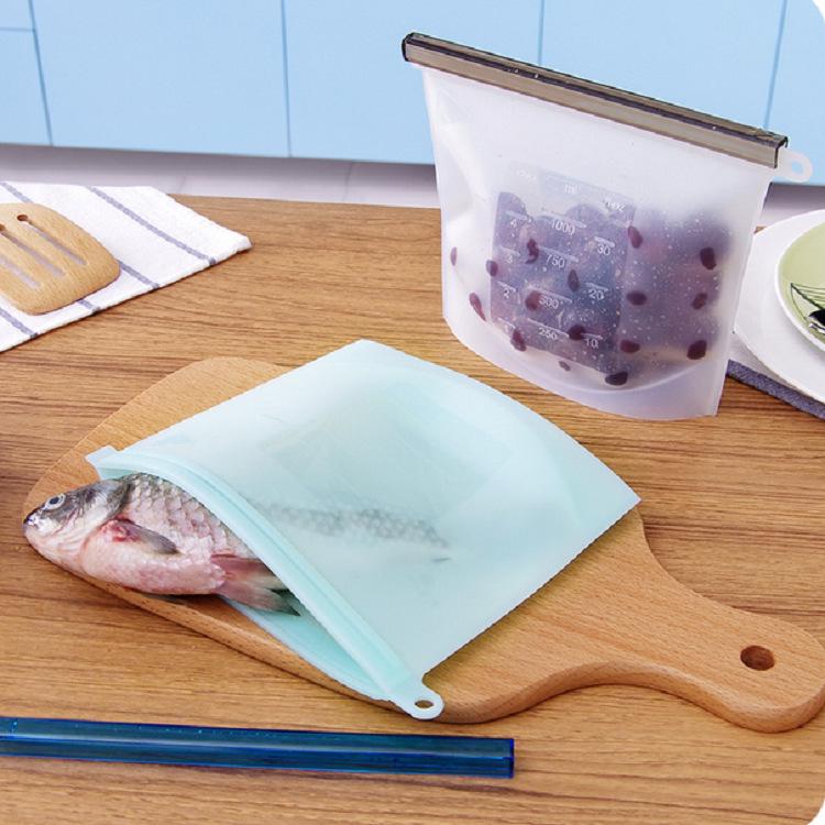 Manufacturers' Silicone Food Storage Bags - Sealed, Fresh-Keeping Kitchen Supplies
