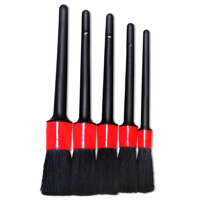 Dual-Purpose Car Wash Soft Brush for Interior Cleaning