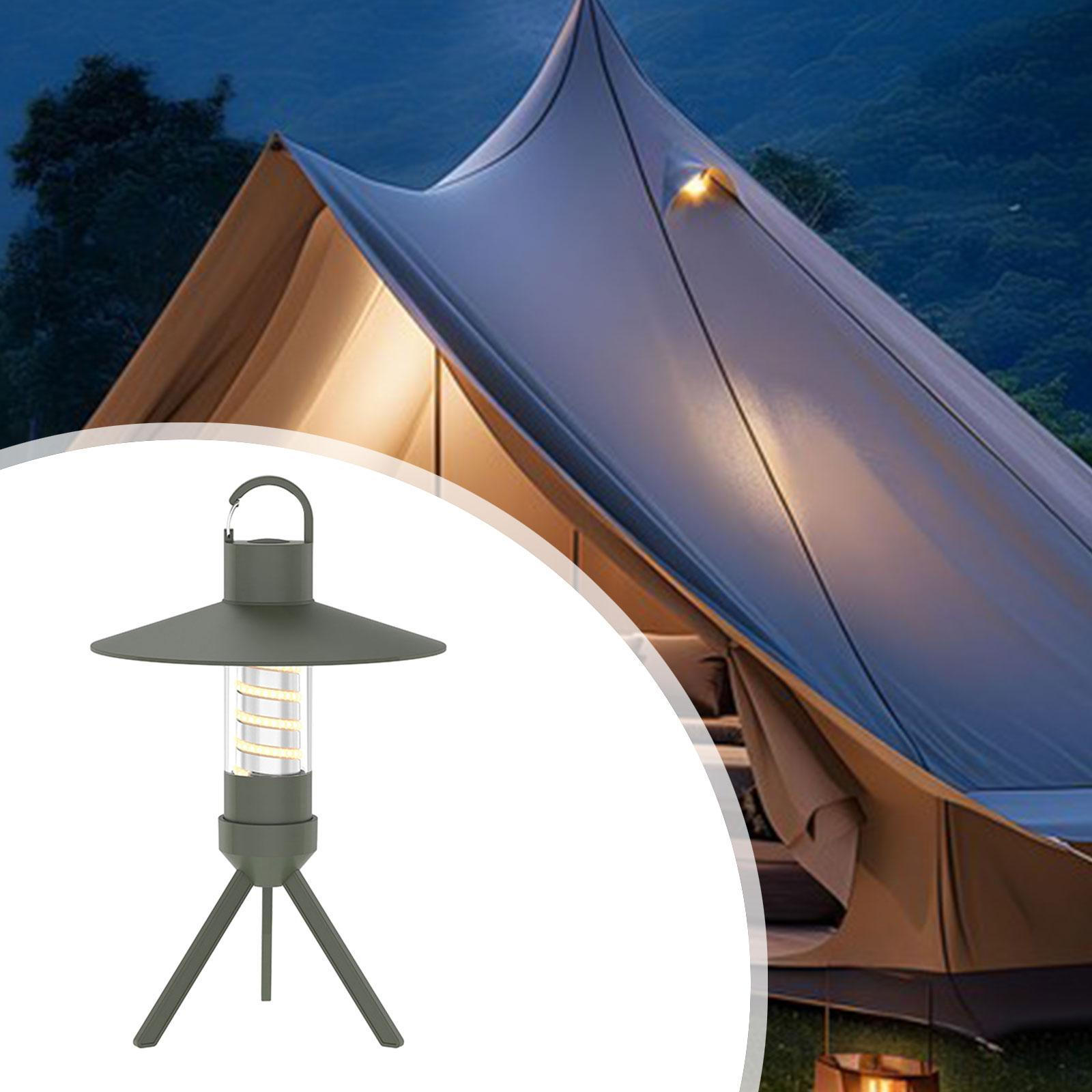 

Кемпинговый фонарь водонепроницаемый 3 режима фонарик палатка подвесной светильник для террасы походы зелёный