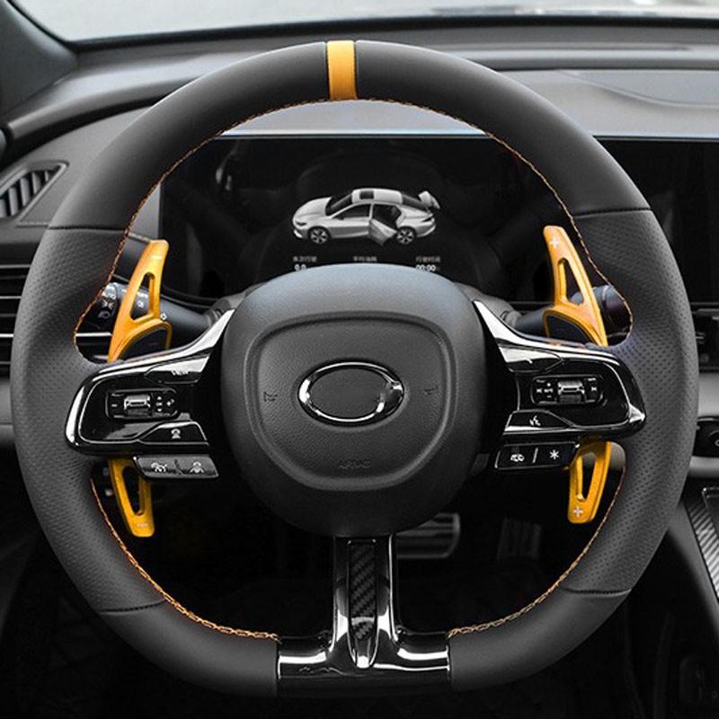 For GAC Empow  2022 2023 Car Steering Wheel Shifter Paddle Gear Extender Sticker
