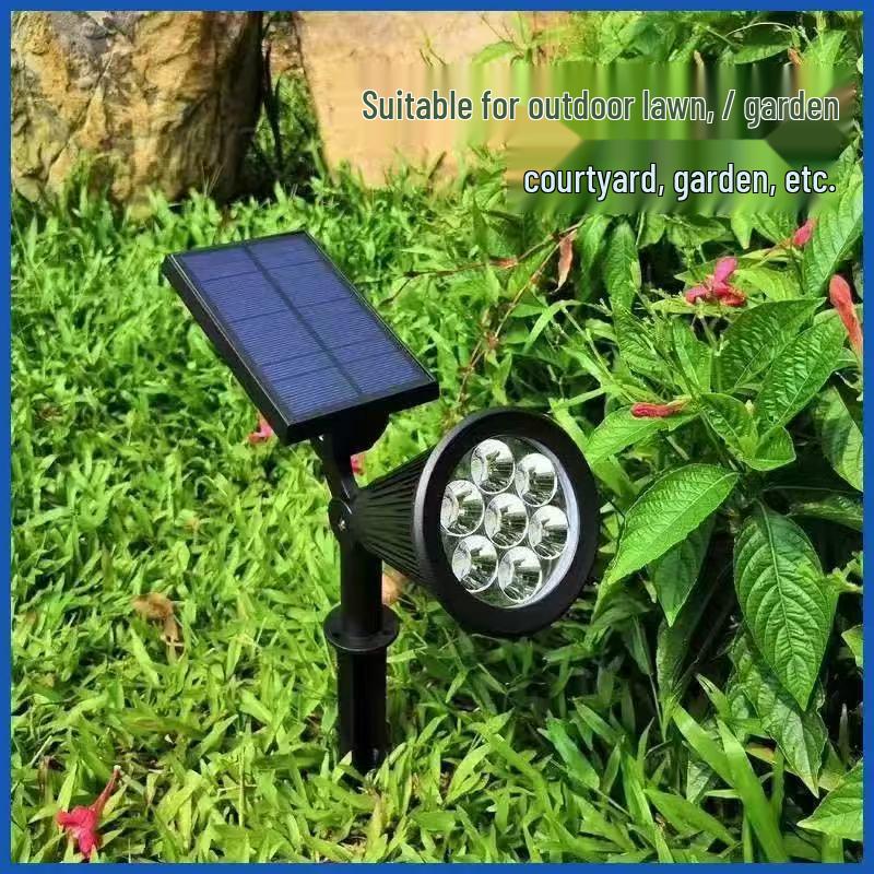 Super Bright Solar-Powered Waterproof Outdoor Spotlight for Gardens and Trees