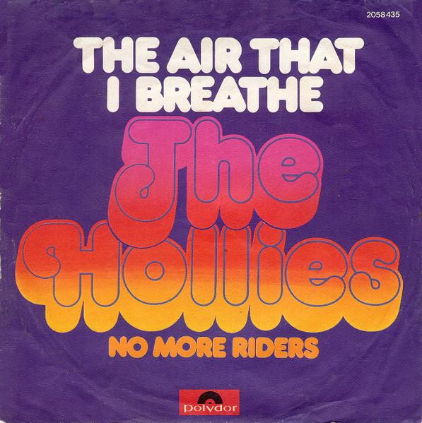

7inch Record HOLLIES The Air That I Breathe 2058435 Polydor 1974 Austria Rock Used