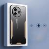 Metal Matte Hard Phone Case for POCO F7 Ultra F7ultra Camera Lens Protection Soft Silcione Bumper Shockproof Cover for POCO F7 Pro F7Pro