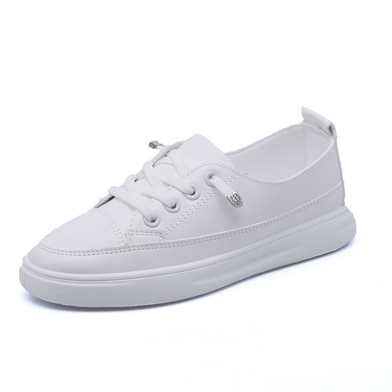 Spring Autumn New Simple Women's Sneakers Exquisite Versatile Casual White Shoes Lightweight and Breathable Sports Running Shoes