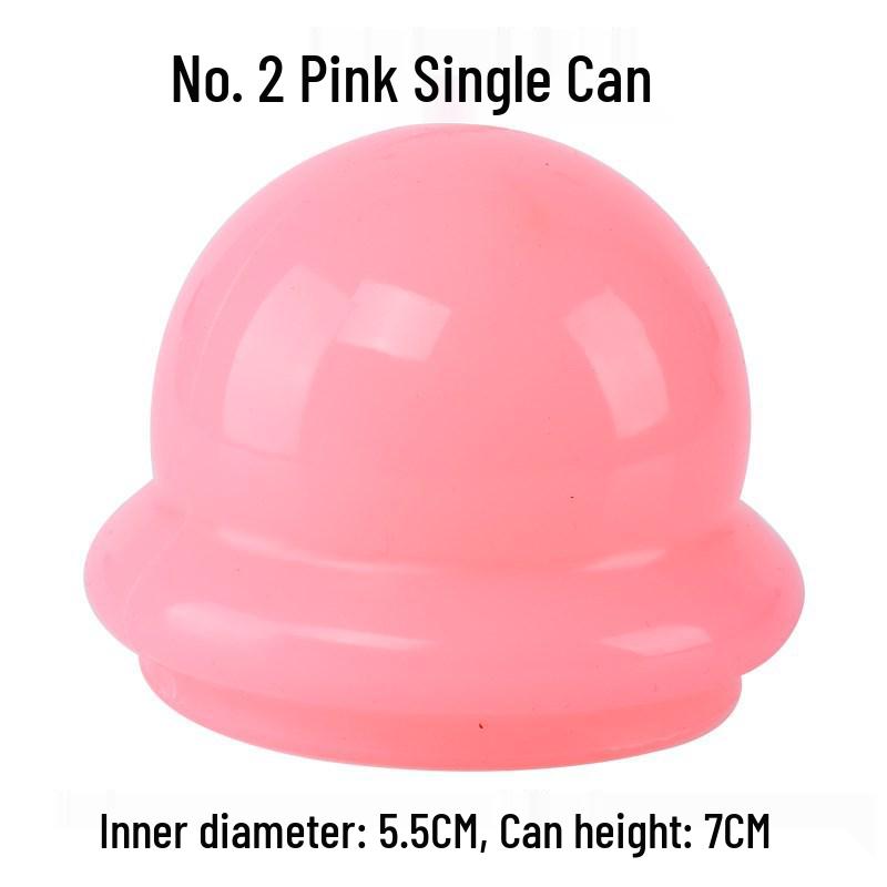 Silicone Facial Cupping Device for Moisture Absorption and Meridian Massage