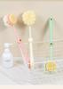 Bath brush long handle double-sided bath brush, back scrubbing tool, no need for people to scrub the back