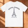 Eiffel Tower France T-Shirt Unisex - Landmark Souvenir Shirt Gift For Women & Men