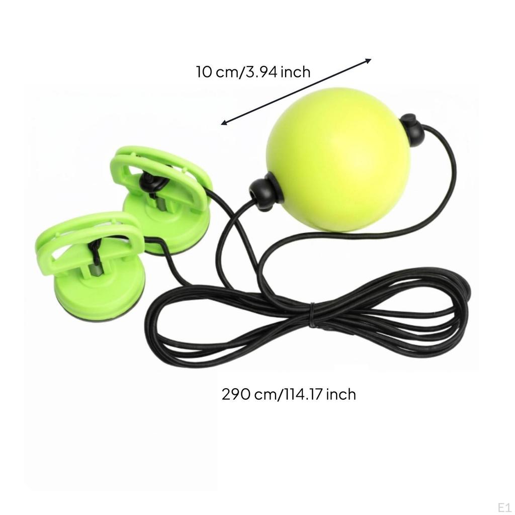 Suction Cup Boxing Ball Portable Reaction Height Adjustable