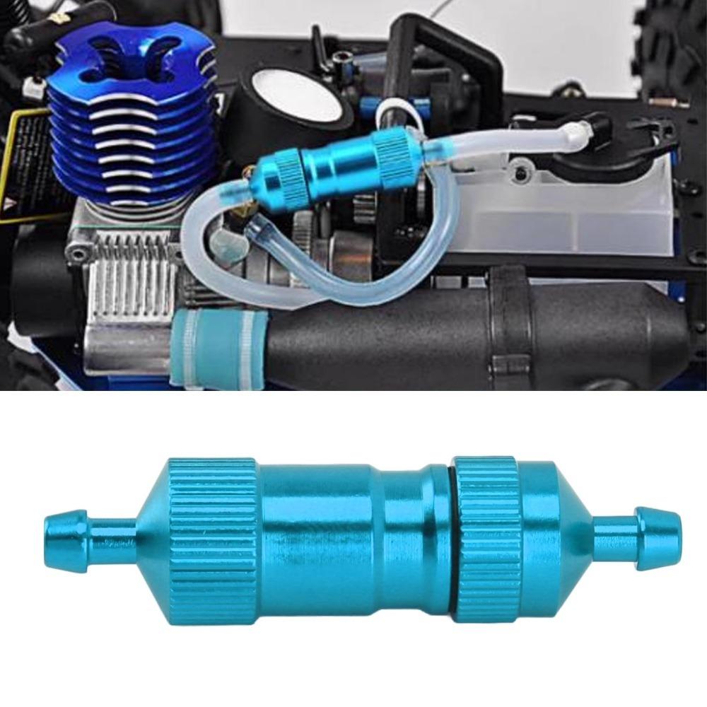 2 Pcs RC Accessories Fuel Filter Metal Universal Fuel Filter Durable RC Fuel Filter RC Airplane