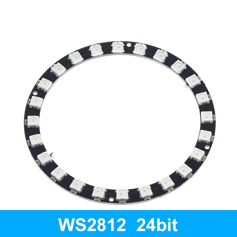 4 8 12 16 channel WS2812 WS2812B WS 2811 5050 RGB LED Lamp Panel Module 5V 1Bit 4Bit 8Bit 12Bit 16Bit 24Bit Rainbow LED Precise