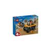 LEGO City Yellow Wheel Loader Toy 4-6 Years Educational Building Blocks Vehicle