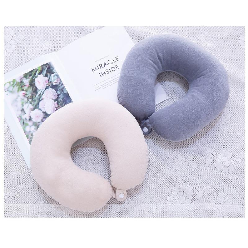 Travel U-shaped Cervical Pillow Plain Nap Pillow Company Opening Activities Creative Gifts