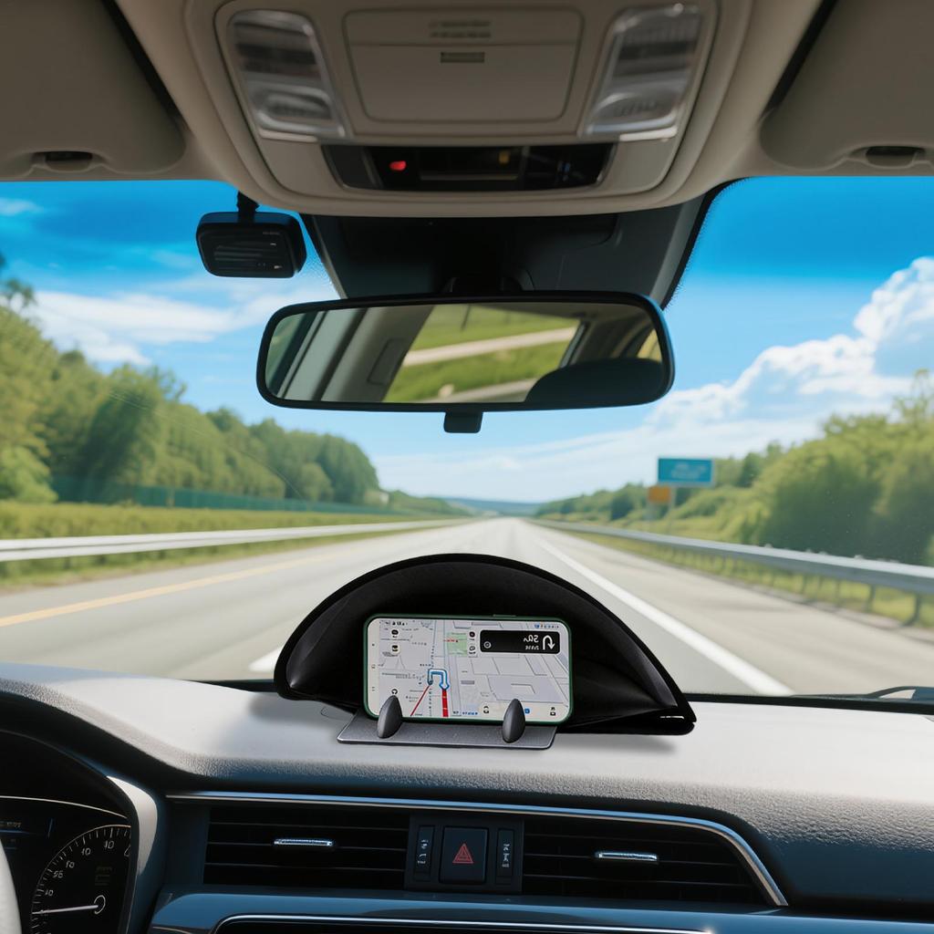 Auto-Handy-Sonnenschutz Blendschutz Faltbarer Schild Auto-Smartphone-Sonnenschutz für Armaturenbrett von Autos, SUVs, Fahren, Navigation
