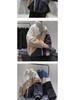 Men's Autumn/Winter Lambswool Color-Block Jacket - Trendy, Versatile, Loose Fit with Stand Collar
