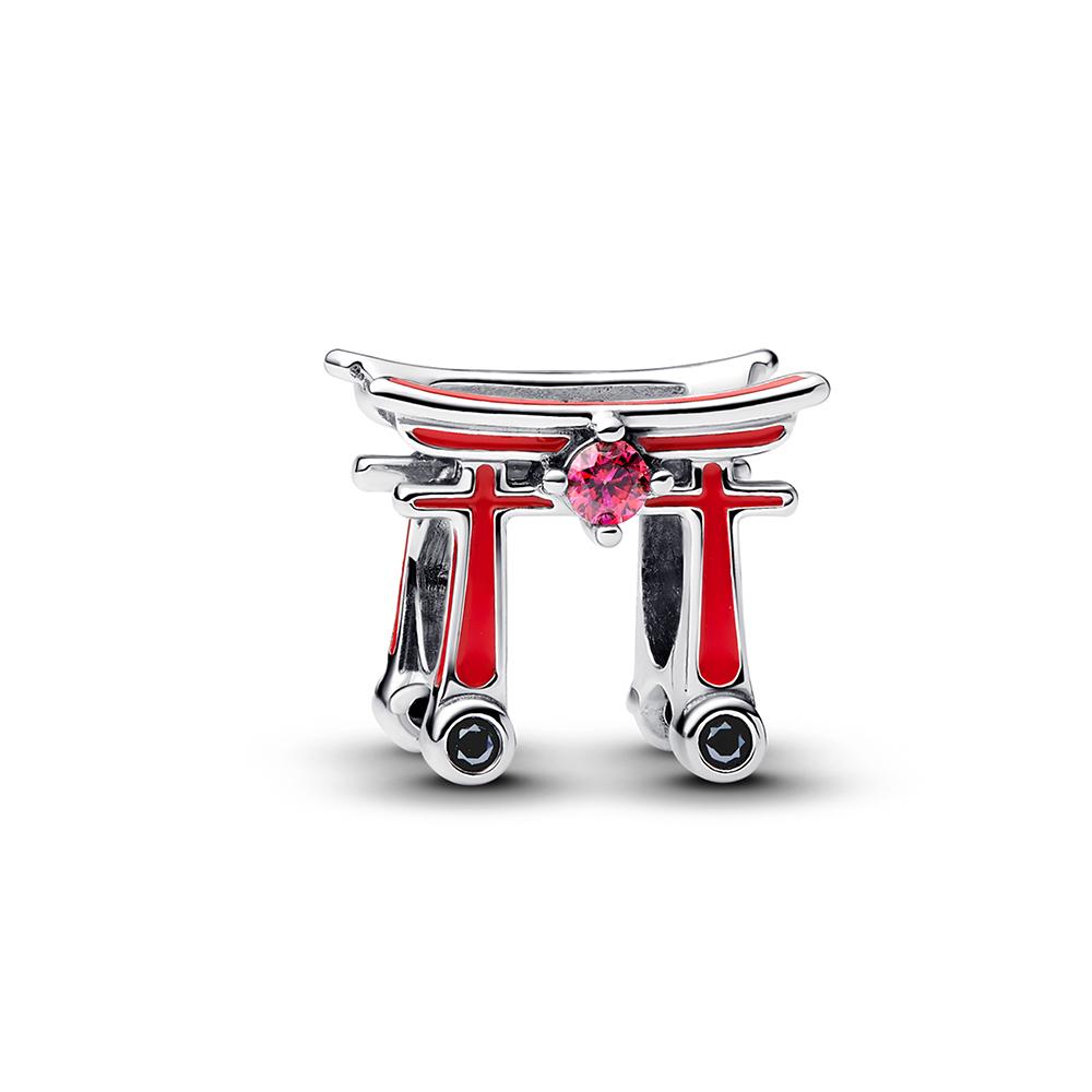 New Copper Border Building Jesus Gold Cross Charm Swinging Pendant Diy Fit For Original Diy Bracelet Women'S Boutique Jewelry