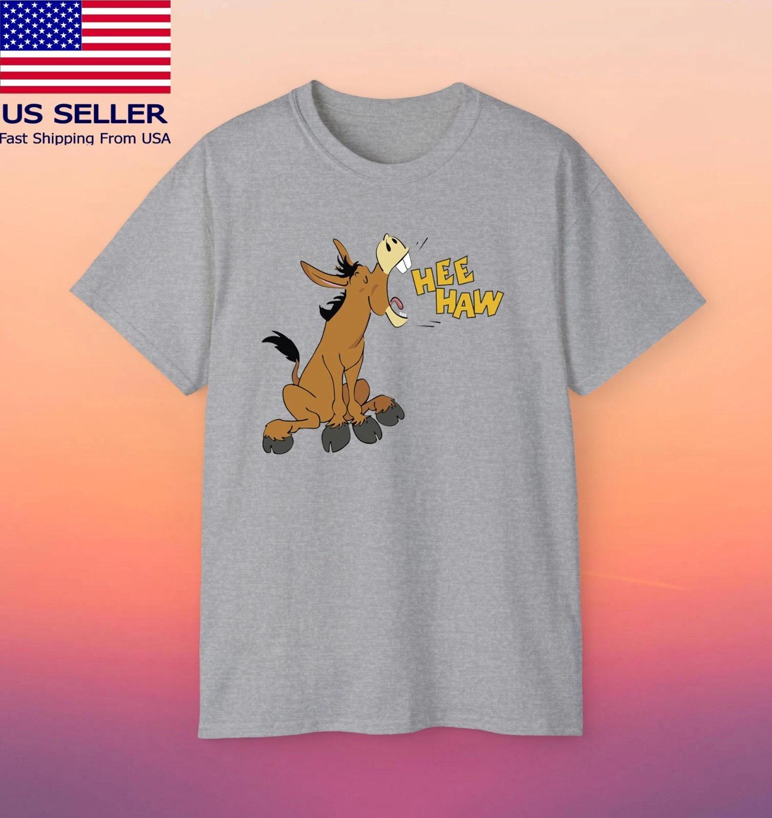 Hee Haw Cartoon Men s Grey Size S-5XL M