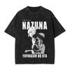 T-shirt Oversize Streetwear Estiva 2026, Maglietta Unisex a Maniche Corte in Cotone Lavato con Grafica Vintage di Nazuna Nanakusa da Call of The Night