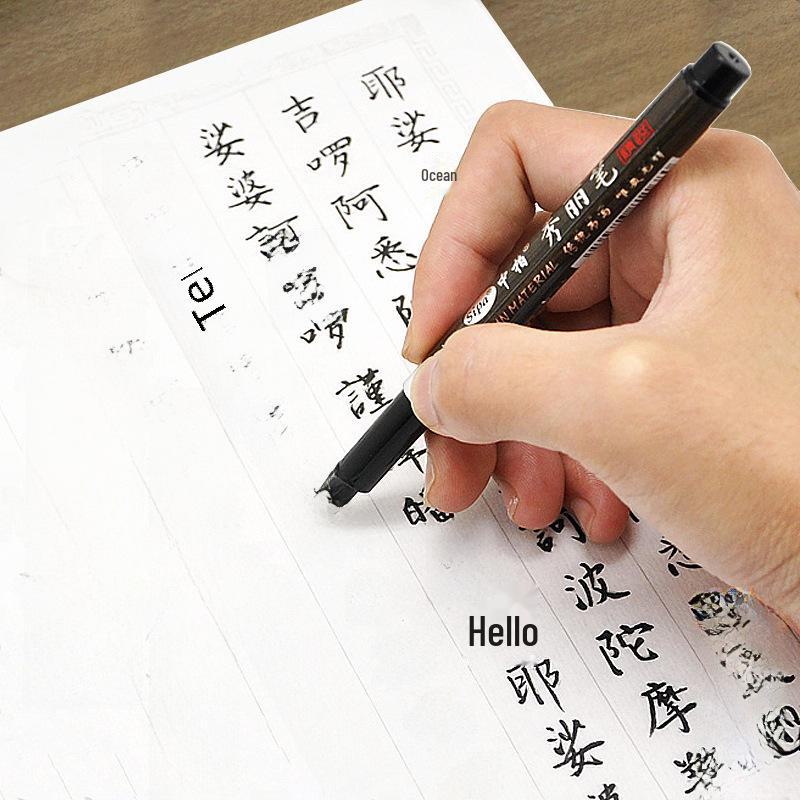 Zhongbaixiu SB57/SB56 Student Writing Pen - Smooth Signature Pen In Small, Medium, & Large Regular Script.