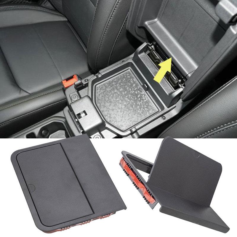 One Touch Hidden Center Console Armrest Storage Box Organizer for Jeep Wrangler JL Gladiator JT 2018-2024 Accessories
