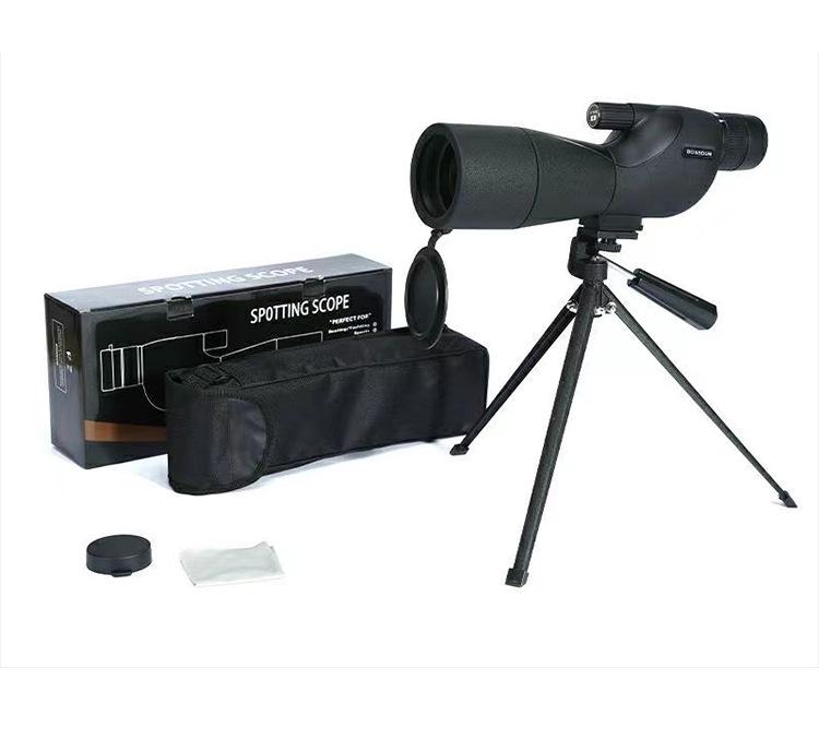 60mm Large Aperture Birdwatching Scope with Continuous Zoom & Dual User Capability for Land and Sky - Outdoor HD Telescope