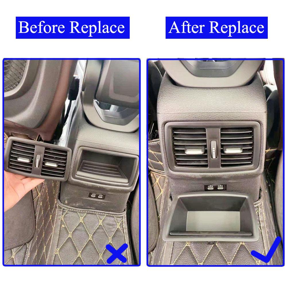Rear AC Vent Grille Complete Assembly Air Vent Outlet Replacement For BMW X1 X2 Series F52 F48 F49 F39 2016 2017