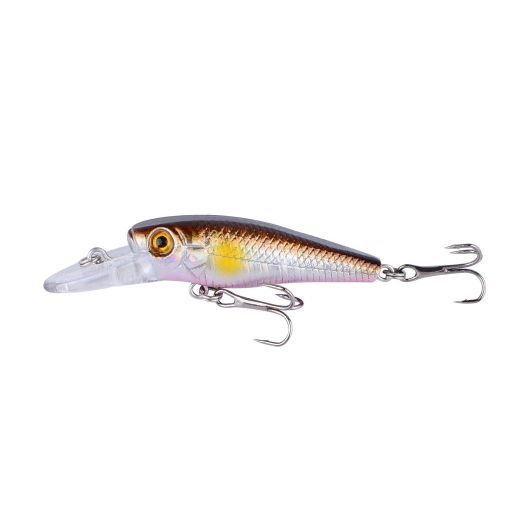 5.5cm Minnow Lure for Sea Bass, Realistic Hard Bait, 3.5g