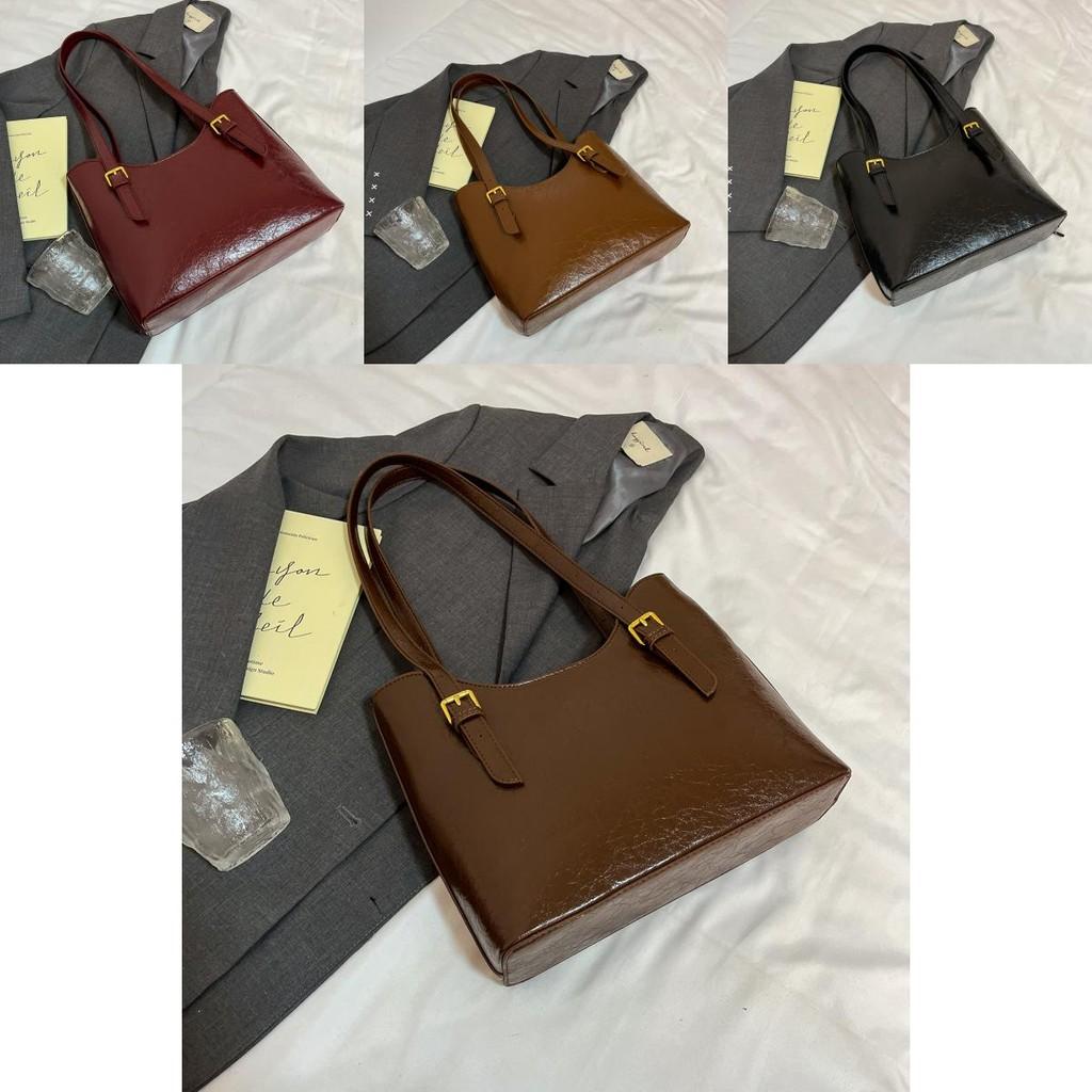 Elegante, ruime totebag voor dames, wintercollectie, stijlvolle schoudertas