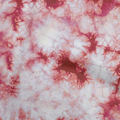 Cotton Flex Candy Red Stoff Asiatischer Batikstoff zum Nähen Bedruckter Bastelstoff Meterware 40 Zoll