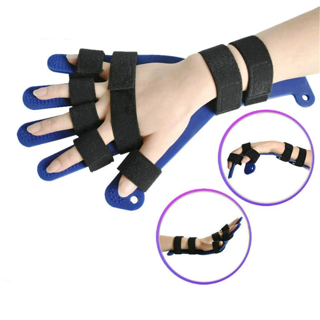 Finger Corrector Board Hand Wrist Finger Orthotics Extended Type Fingerboard for Training Stroke Hemiplegia Hand Splint Support