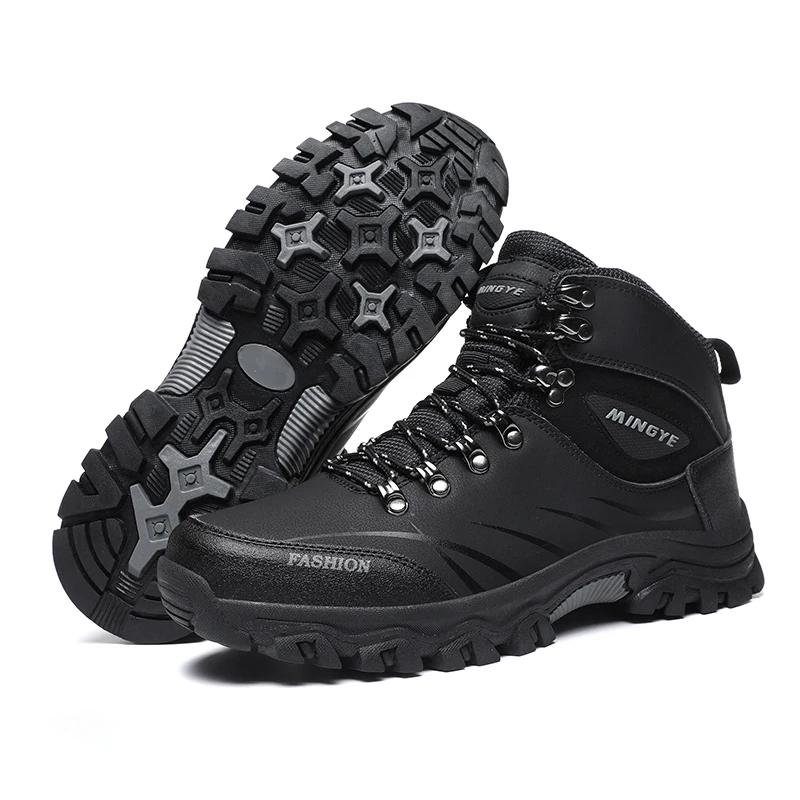 Hiking Shoes Men Boots Non-slip Desert Combat Tactical Boots Outdoor Ankle Work Safty Sneakers