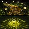 Solar Pathway Lights Bright Solar Lights Outdoor Waterproof IP65 LED Solar Garden Lights Yard, Path, Landscape Driveway