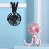 Octopus Small Fan USB Rechargeable Fan Lithium Battery Mini Fan Multi Functional Portable Fan Octopus Fan Hand Fan Summer Fan