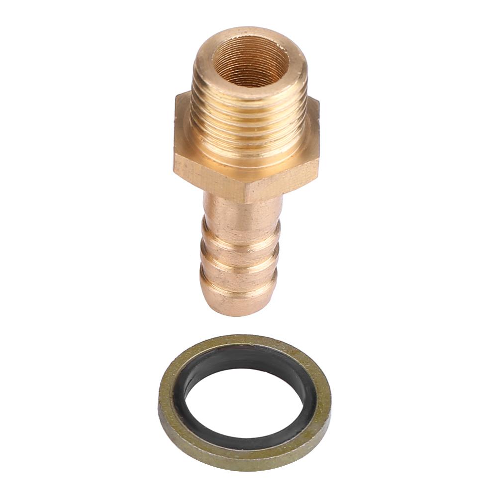 4Pcs Motorcycle Oil Cooler Oil Cooled System M8 Hollow Screw Adapter Fitting *1.25mm