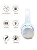 Retro Style Foldable Over-Ear Bluetooth Headphones with Digital Display | Heavy Bass | Wireless Sports Accessory