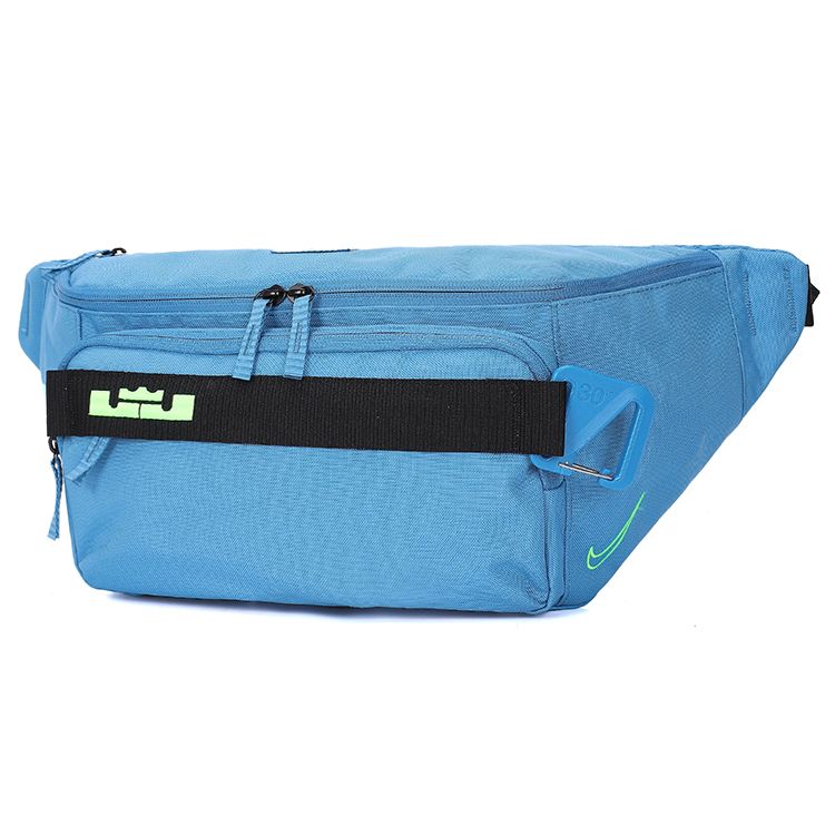 

Nike LeBron James Logo Zippered Fabric Shoulder Crossbody Bag Unisex bags Blue DB2478-469 MISC