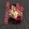 Bruce Lee Unisex Adult Fury Long-Sleeved T-Shirt