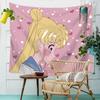 VIKAMA American Minimalist Mandala Tapestry Wall Decoration Living Room Bedroom Dormitory Easy To Hang Home Decoration