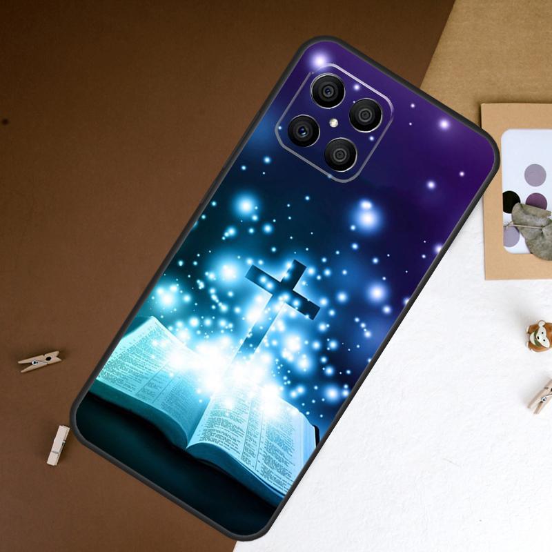 Jesus Cross Case For Honor 70 50 90 Lite Magic 6 5 Pro Cover For Honor X8a X9a X7a X6a X9b X8 X9 X7 8X