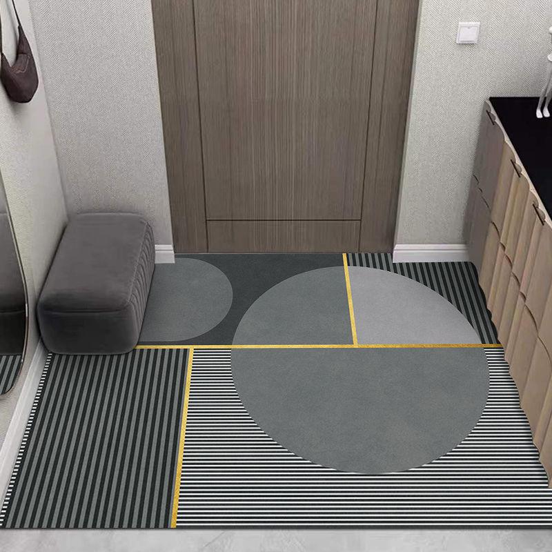 Floor Mat Simple Modern Doormat Durable Anti-slip Household Entrance Bathroom Universal Decoration Water-proof New Carpet Ins