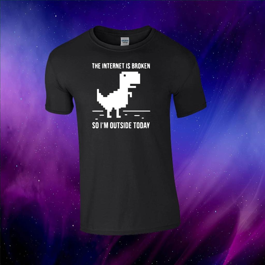 The Internet Is Broken So I'm Outside Today Funny Gift Kids/Adults Top T-shirt