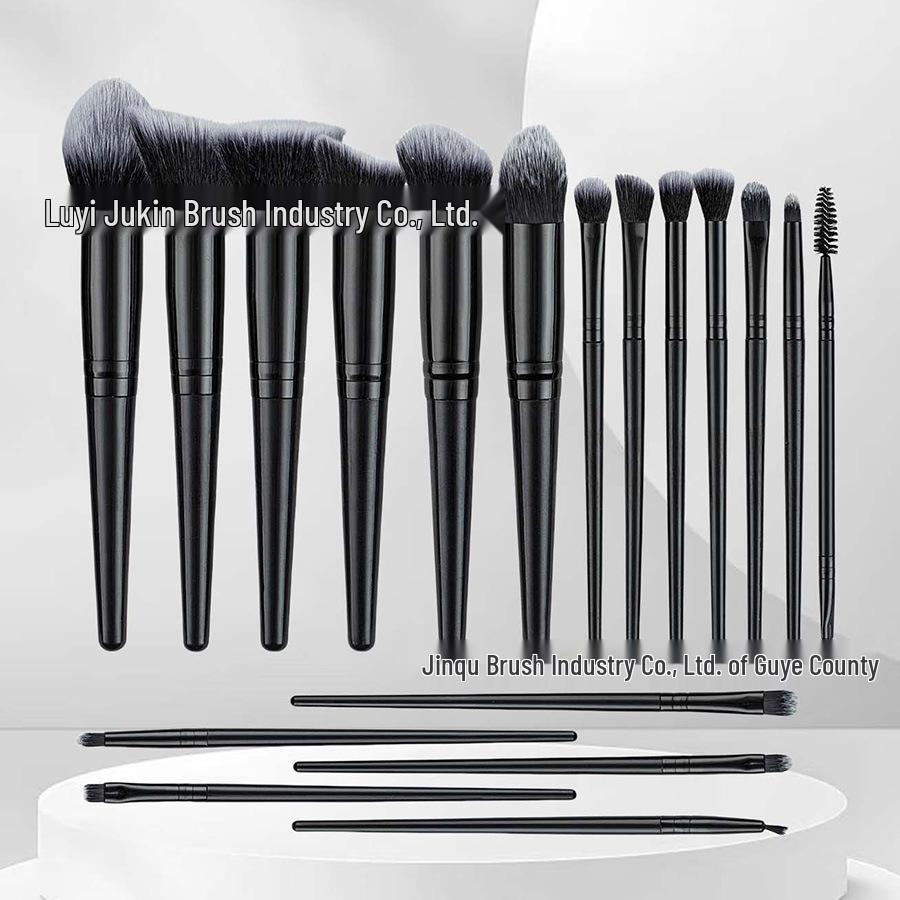 Bestseller w magazynie: Zestaw 3/10/18/30 Pędzli do Makijażu do Puderu, Różu, Konturowania i Cieni do Powiek - Narzędzia Kosmetyczne