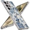 Hoesje met Bloemenpatroon voor Samsung Galaxy S26 S25 S24 Ultra S23 S21 FE S22 Plus A53 A54 A34 A15 A25 A35 A55 A26 A36 A56 5G Slank Transparant Hard Cover