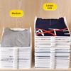 Clothing Organizer Foldable Storage Shelf For Home Wardrobe With Layered Design
